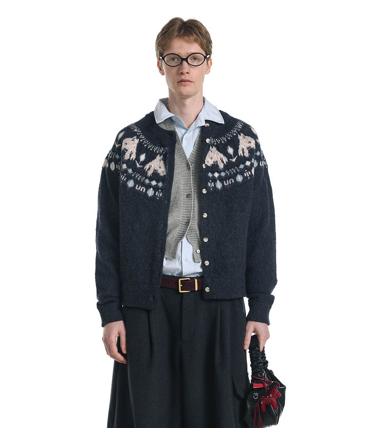 Wool Blend Cardigan