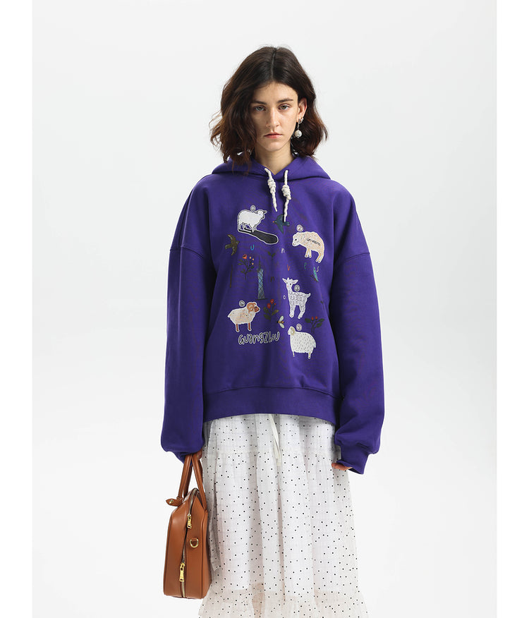 Printed Anti-Static Hoodie