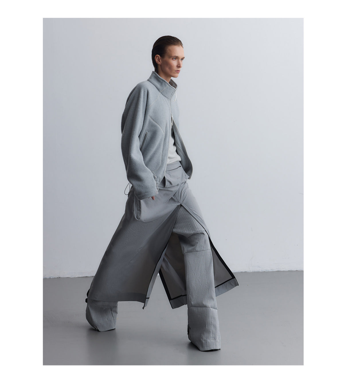 Fleece-Stitch Jacket