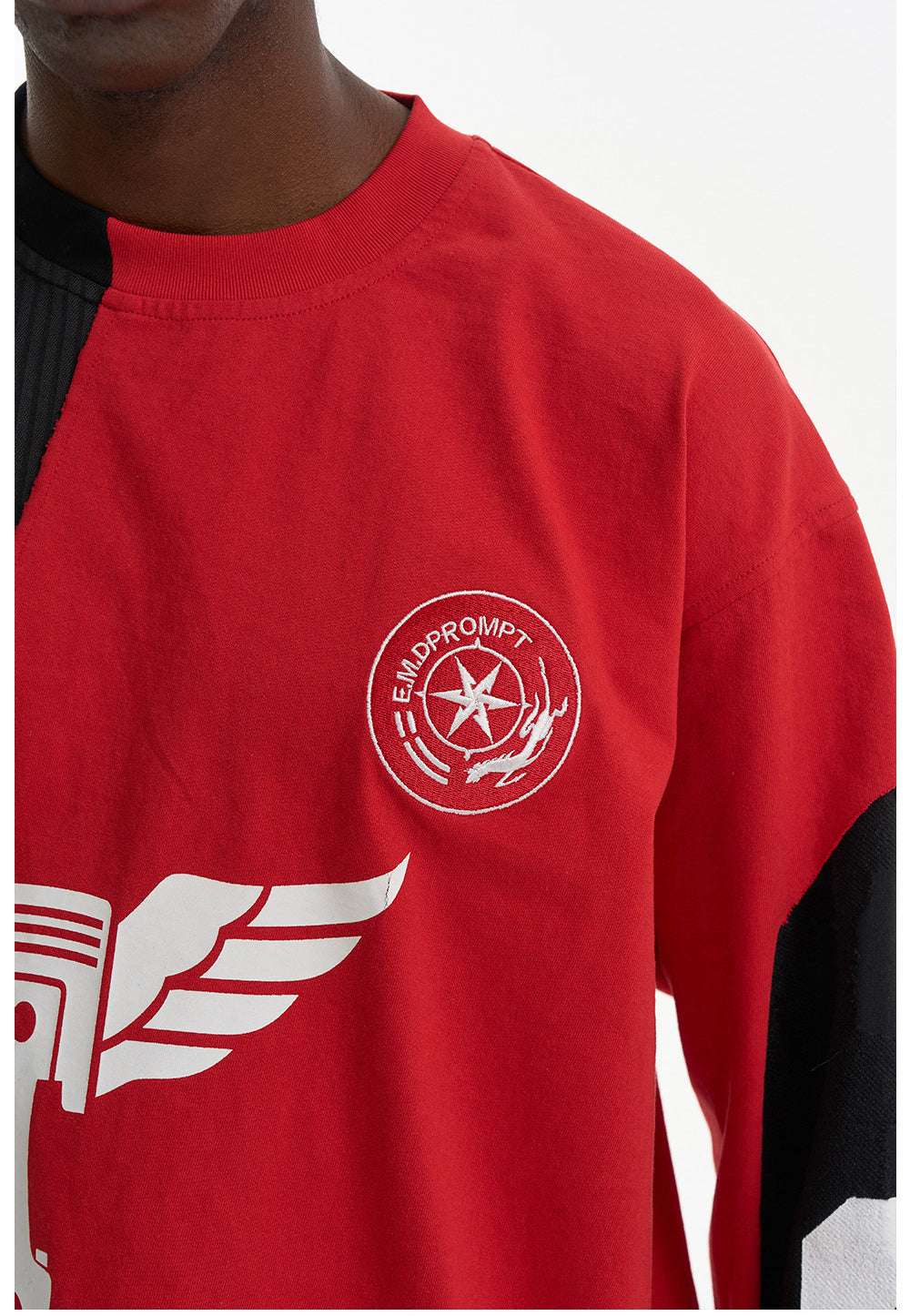 Color Block Patchwork T-Shirt