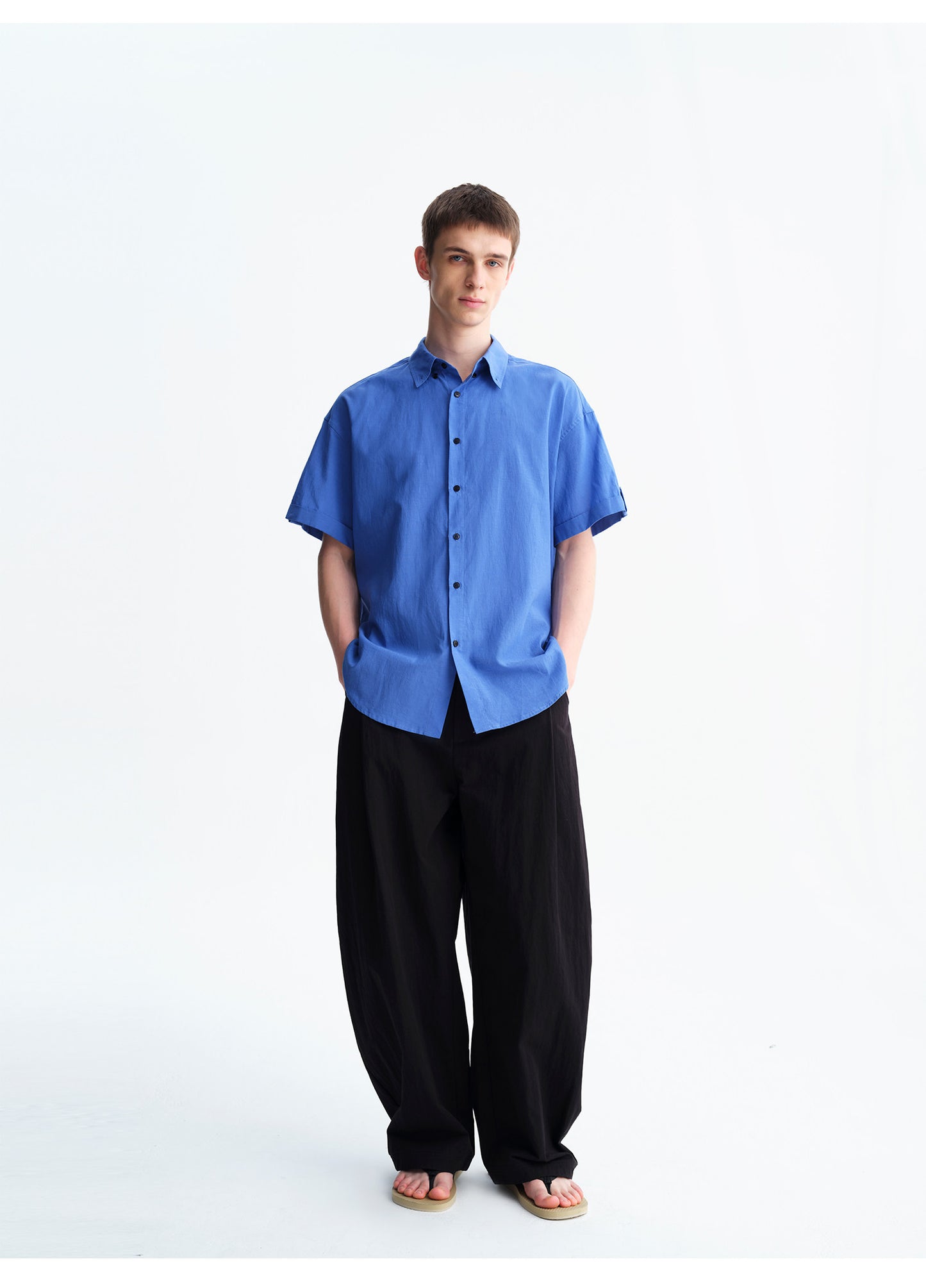 Loose-Fit Casual Balloon Pants