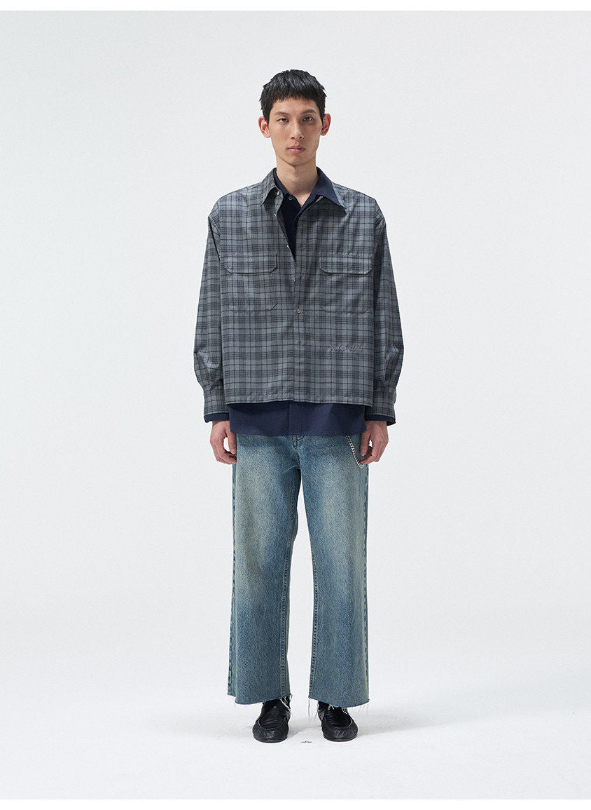 Casual Shirt with Large Patch Pockets