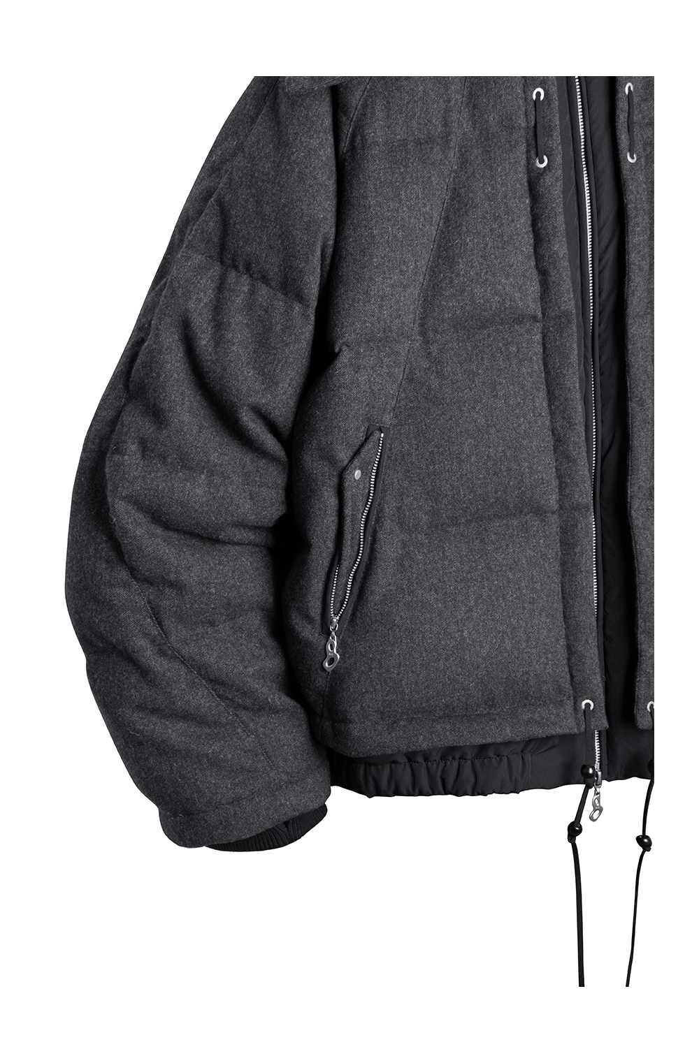 Patchwork Down Jacket