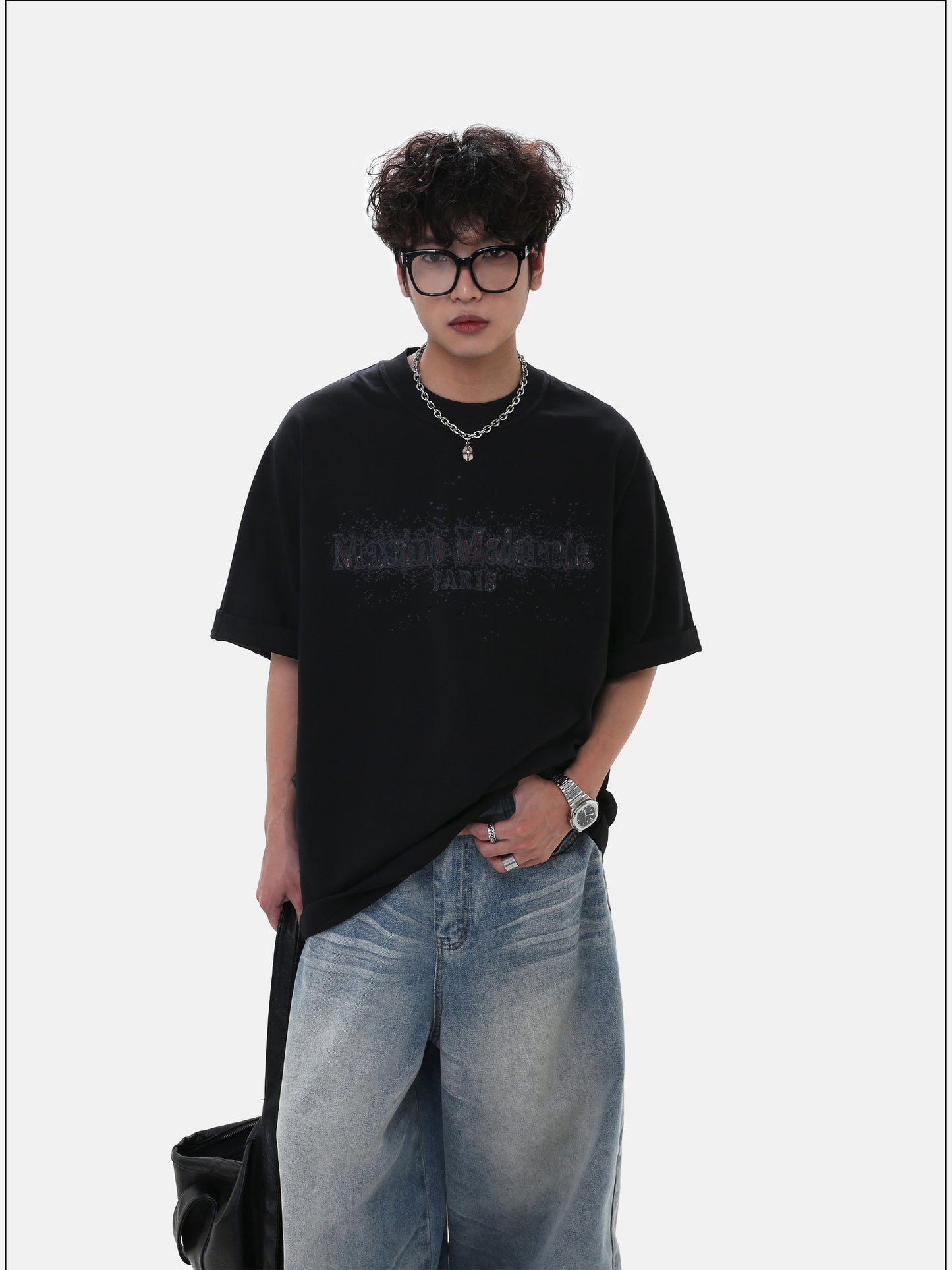 레트로 빈티지 프린트 티셔츠
