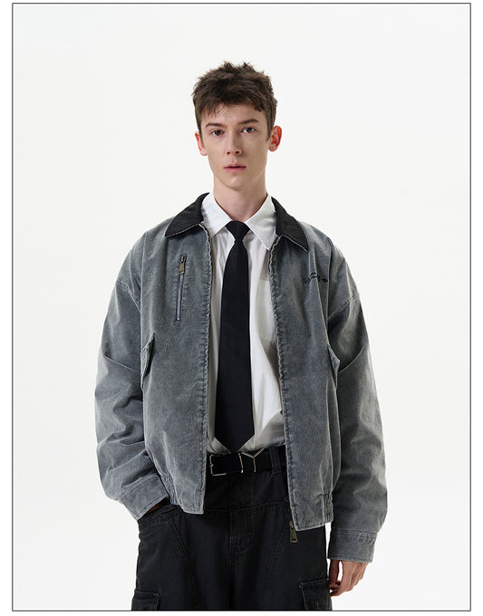 Retro Damaged Workwear Jacket