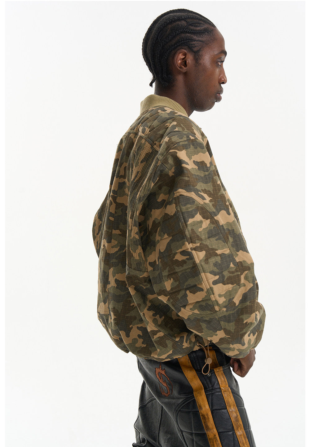 Oversized Camouflage Jacket