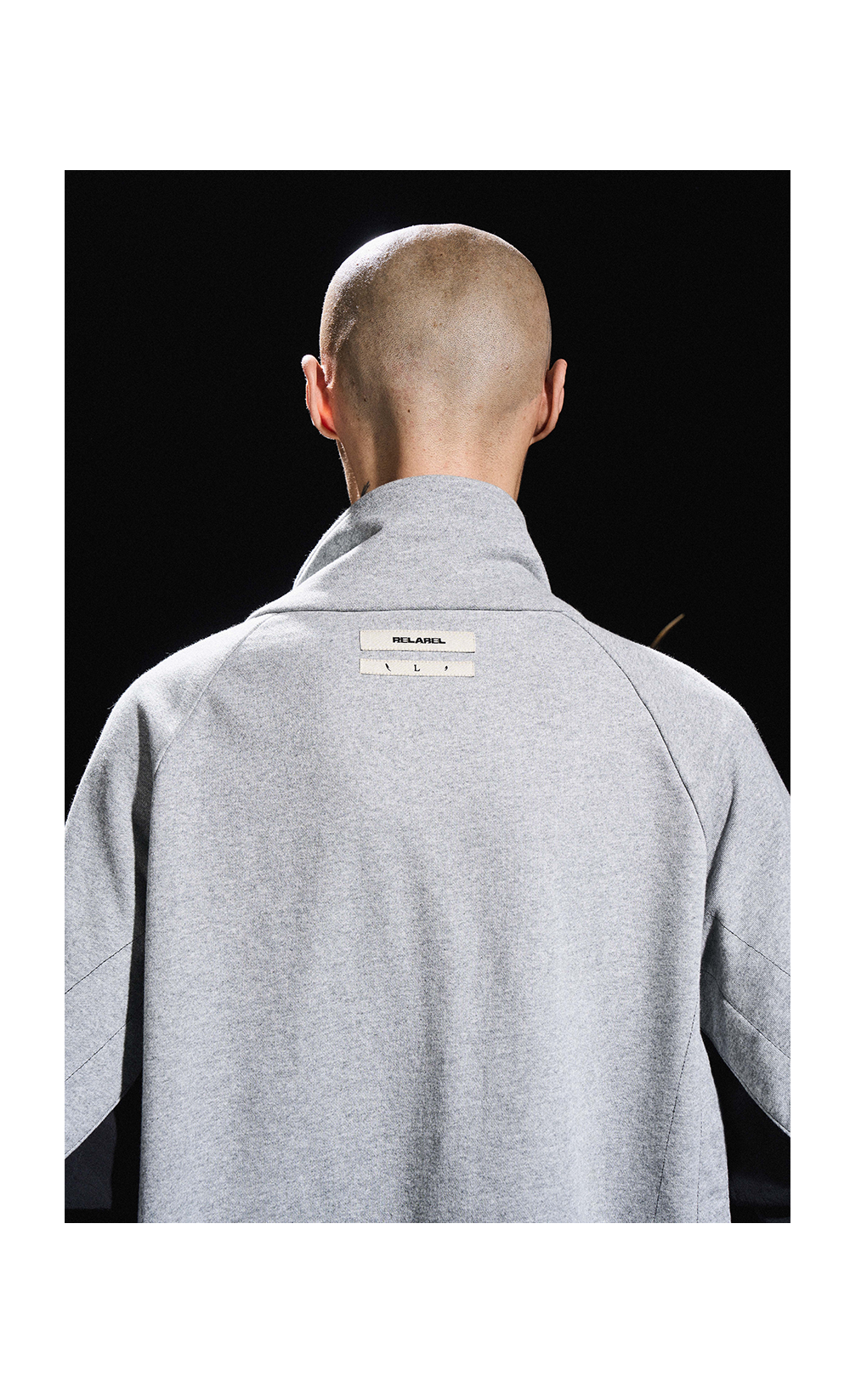 Deconstructed Zipper Sweatshirt