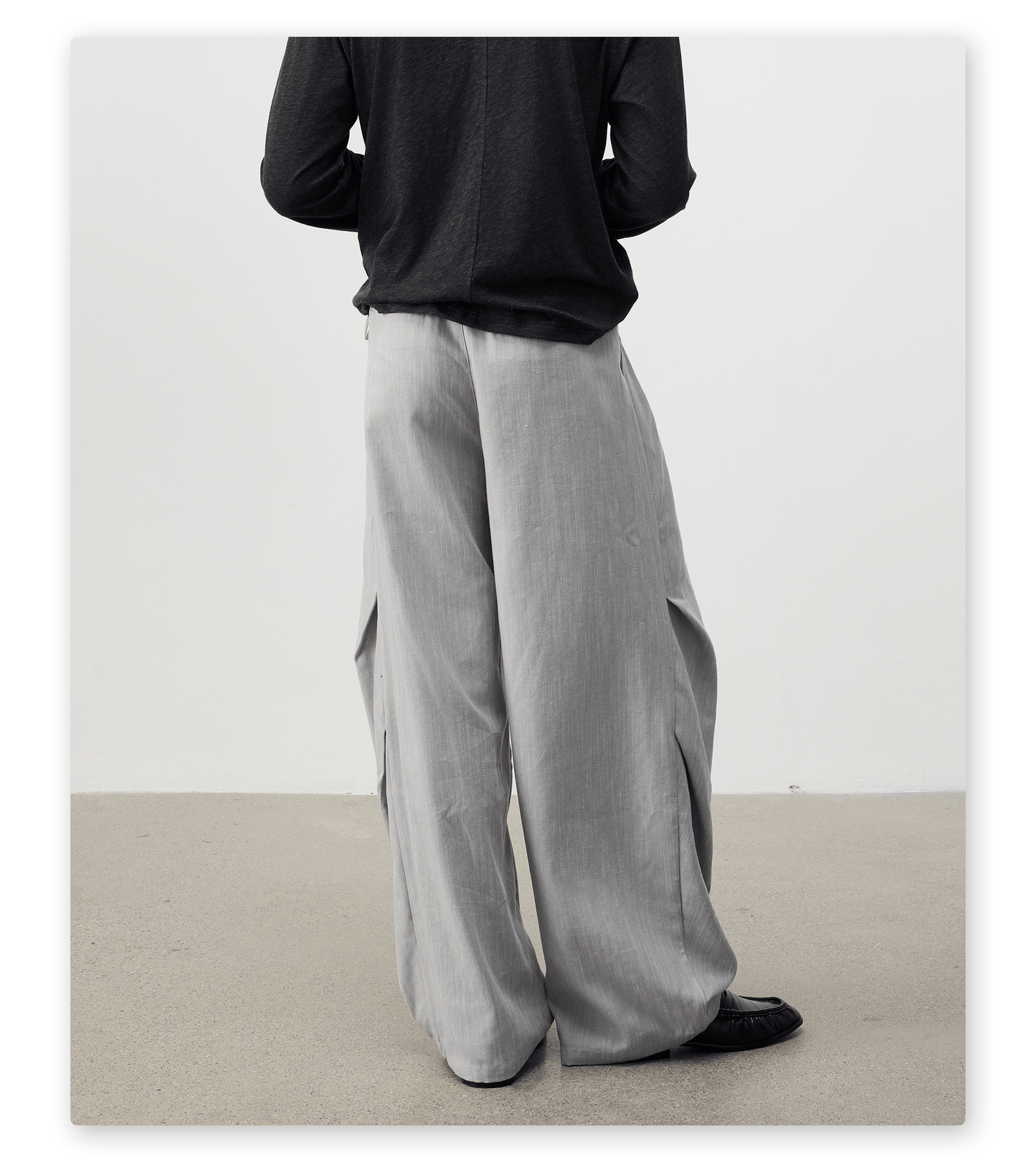 Wide Straight Casual Pants