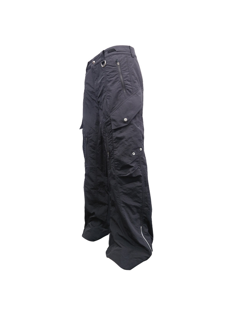 Three-dimensional pocket zipper nylon work pants