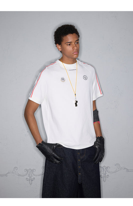 Sports Style Print T-Shirt