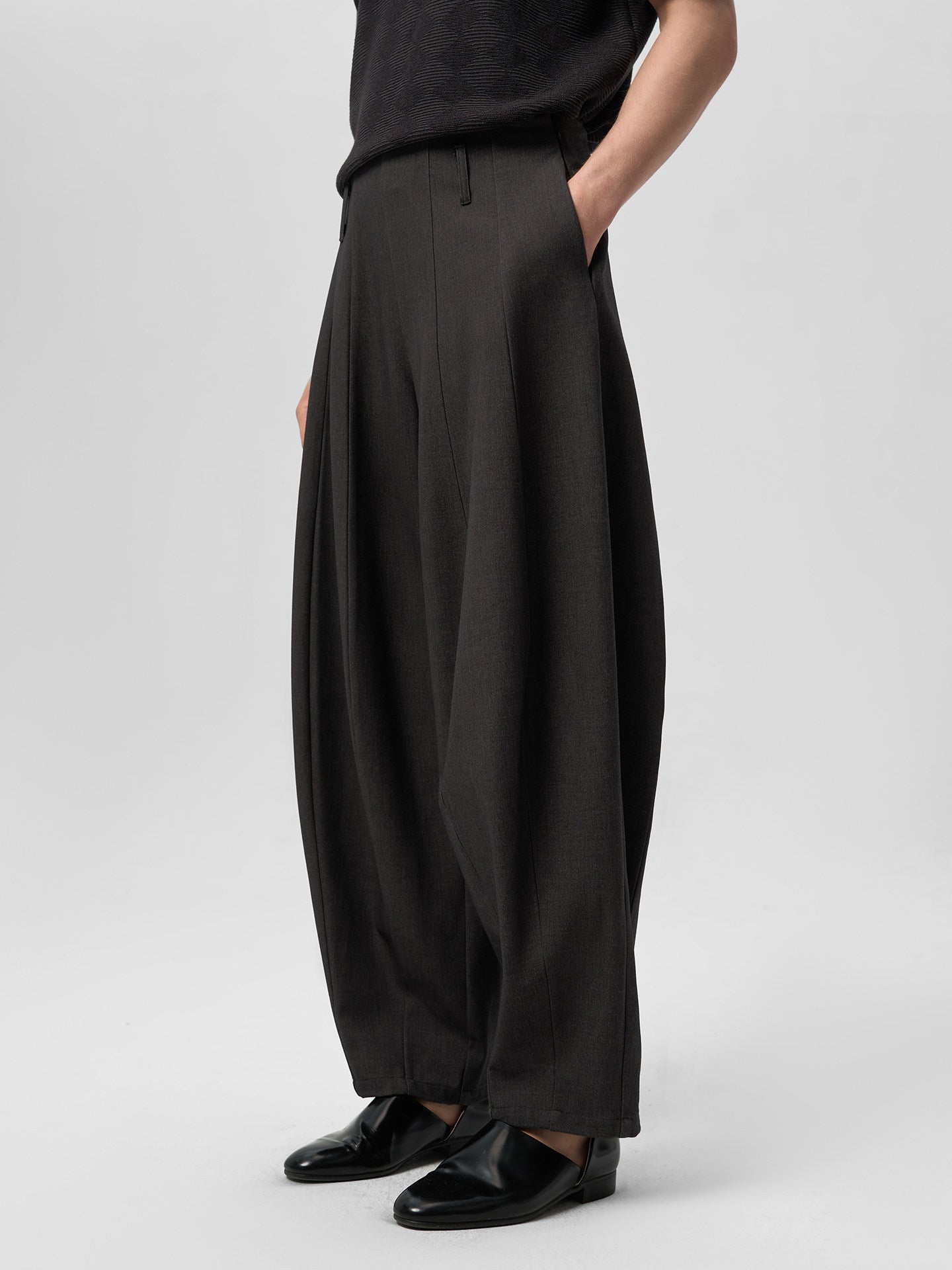 Straight-Leg Casual Pants