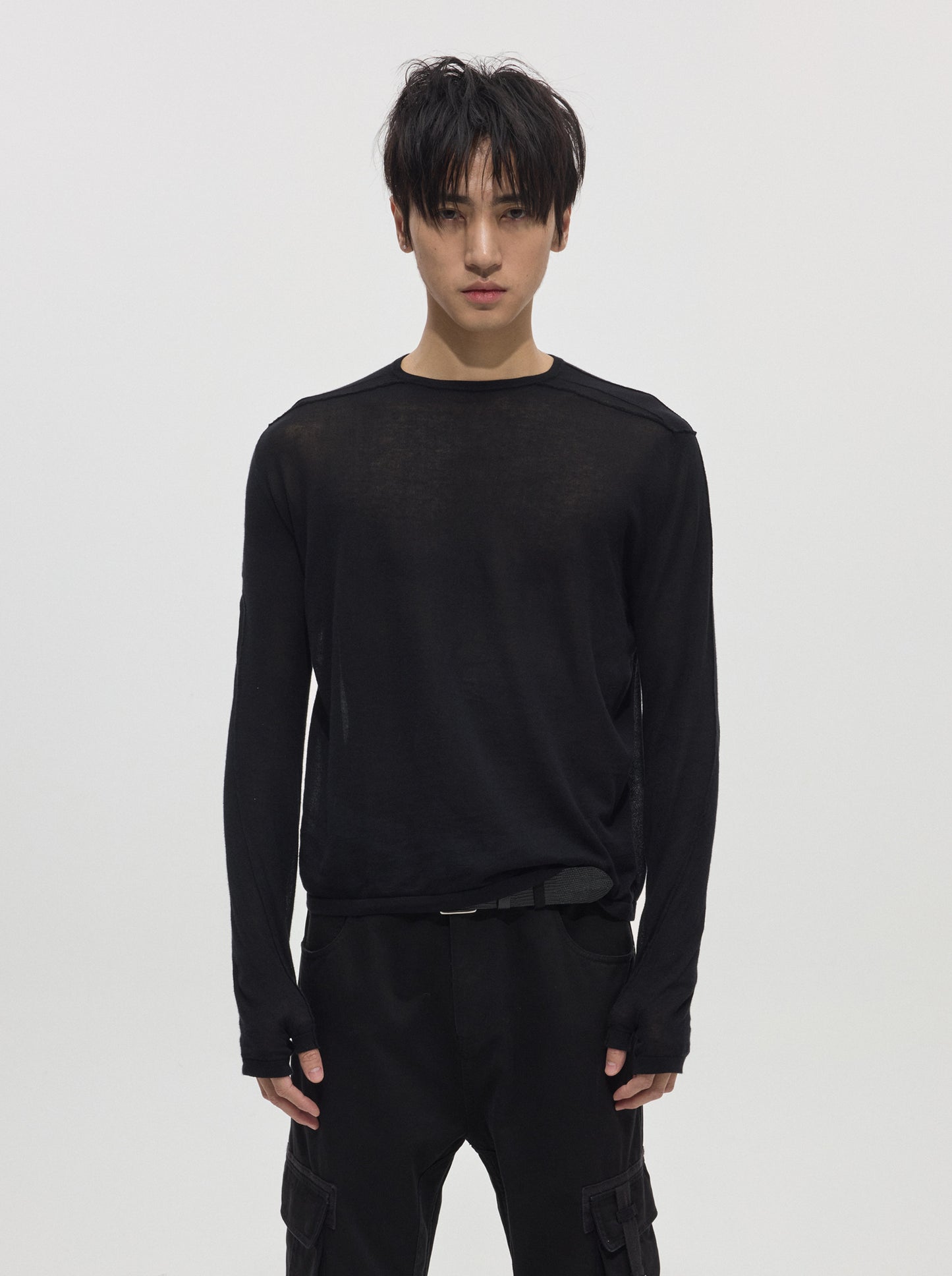 Lightweight Cotton Pullover T-Shirt