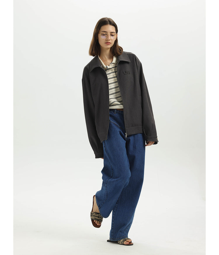 Double Layer Embroidered Jacket