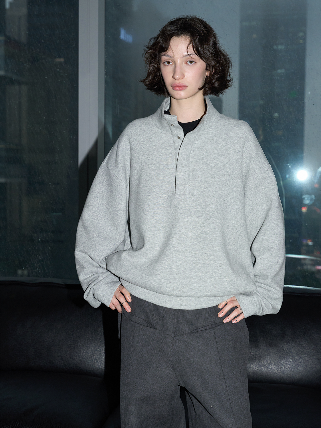 Wool Blend Sweatshirt