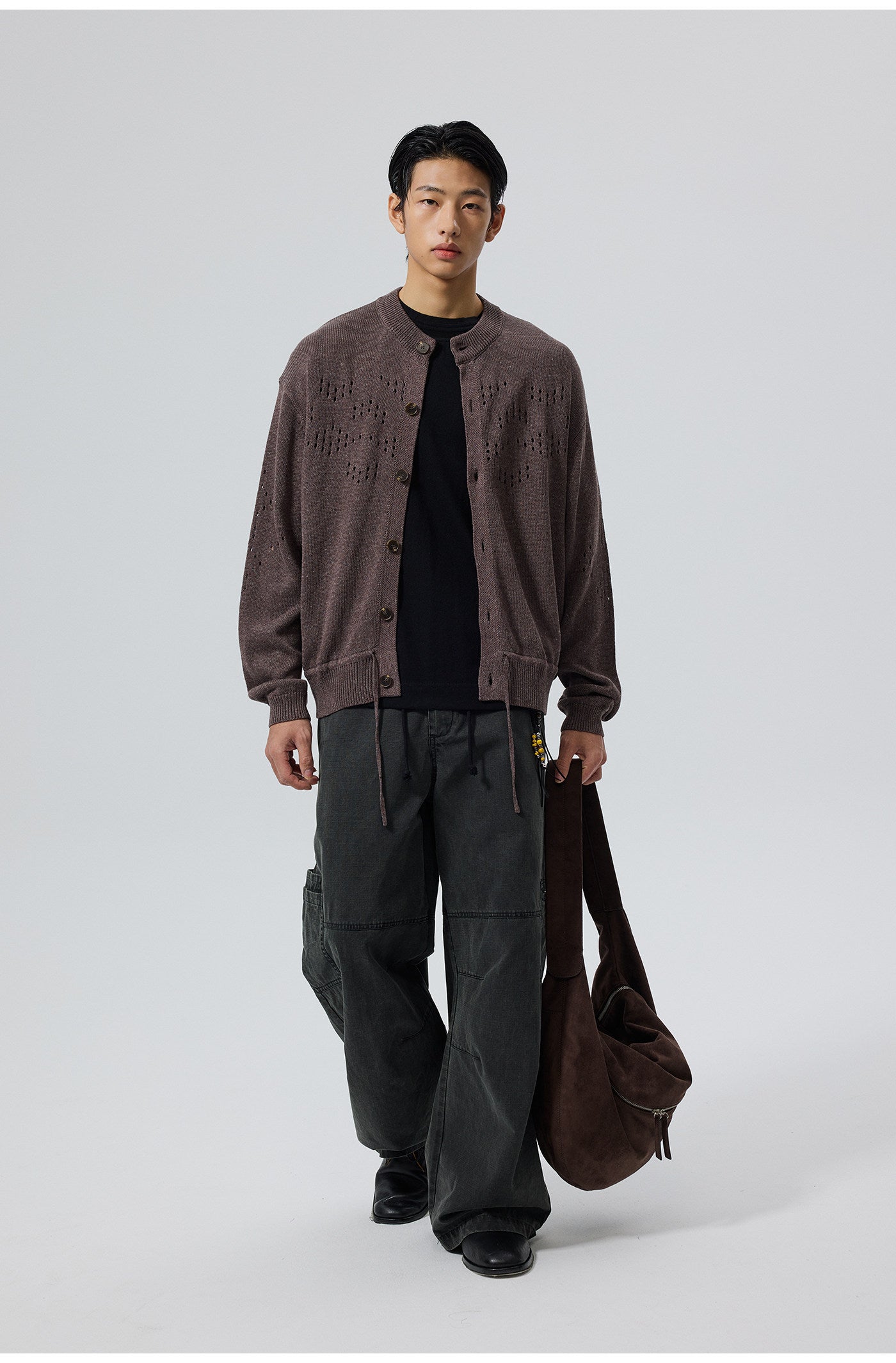 Distressed Cargo Pants