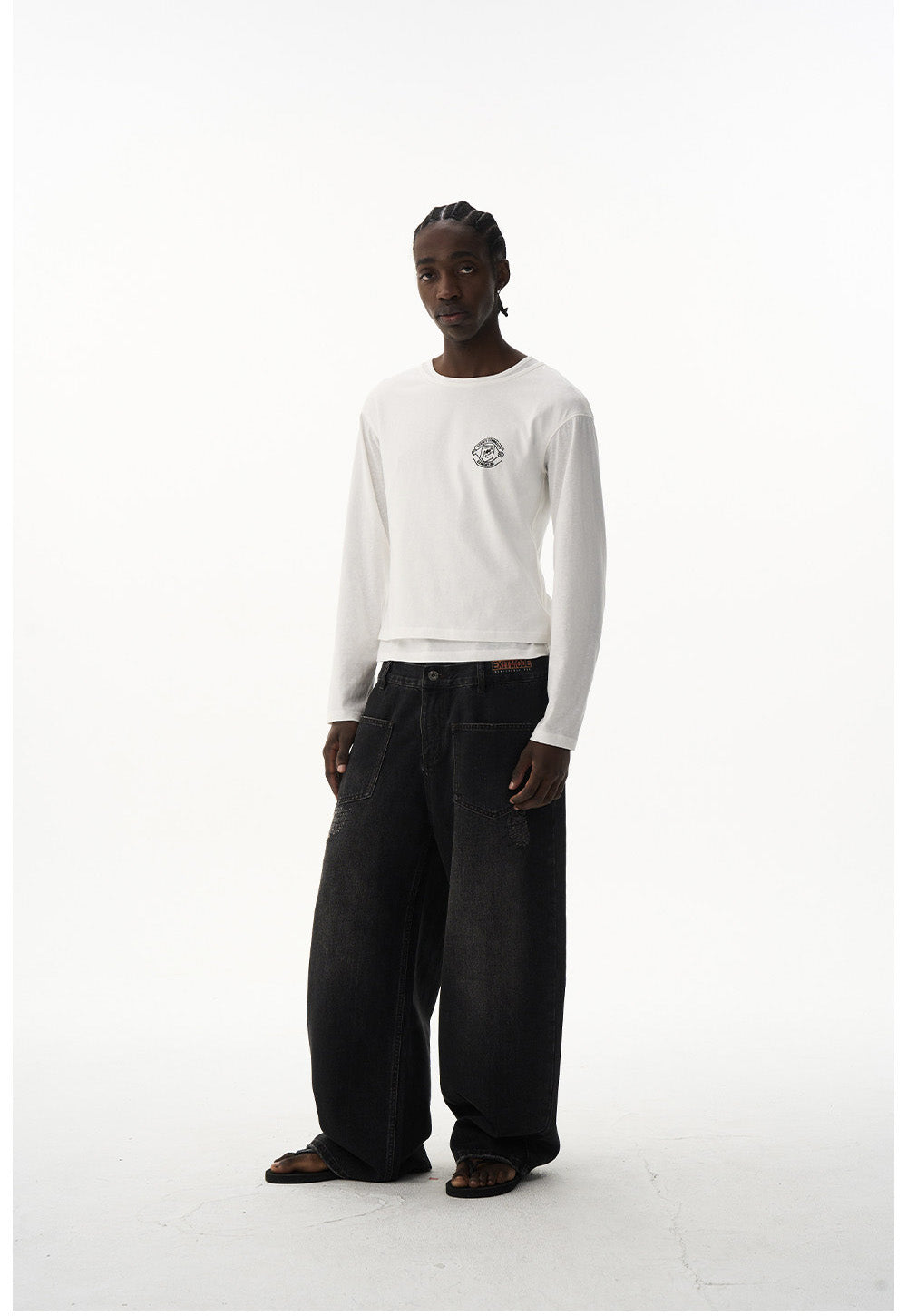 Double-Layer Basic T-Shirt