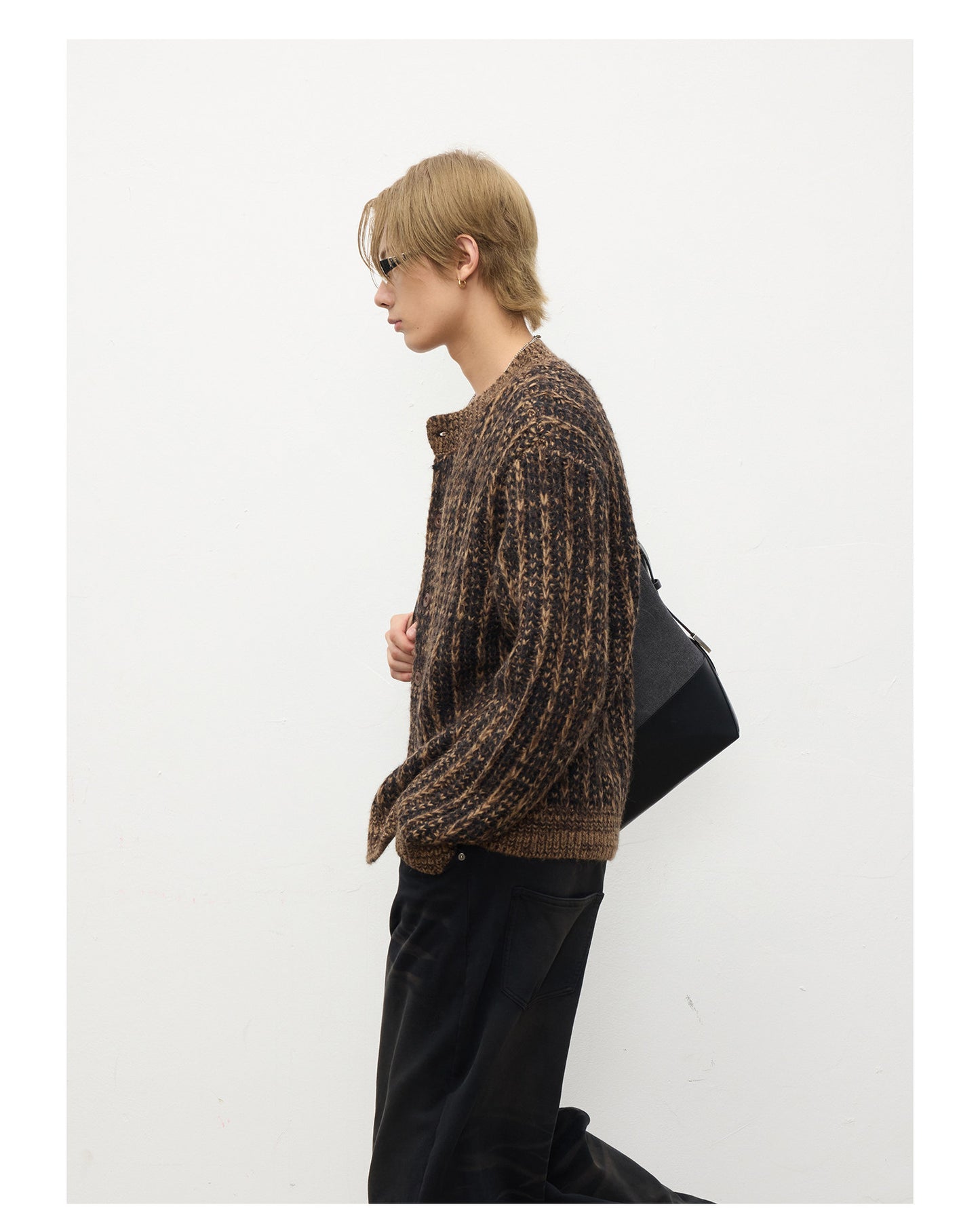 Snowflake Chunky Knit Cardigan