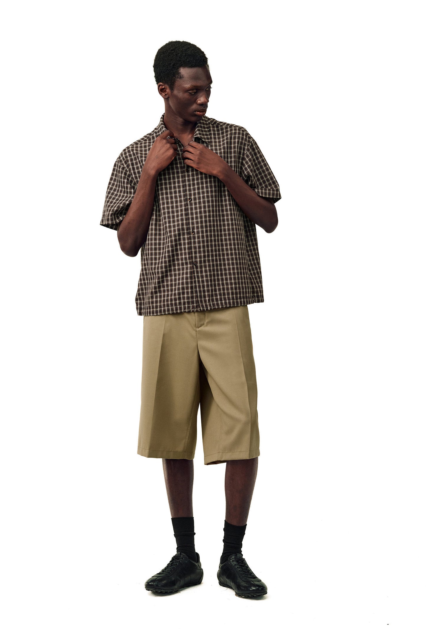 Linen Check Shirt