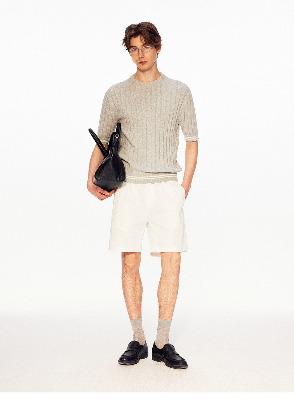 Loose-fit Non-slip Knitted Shirt