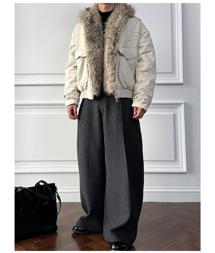 Detachable Scarf Jacket