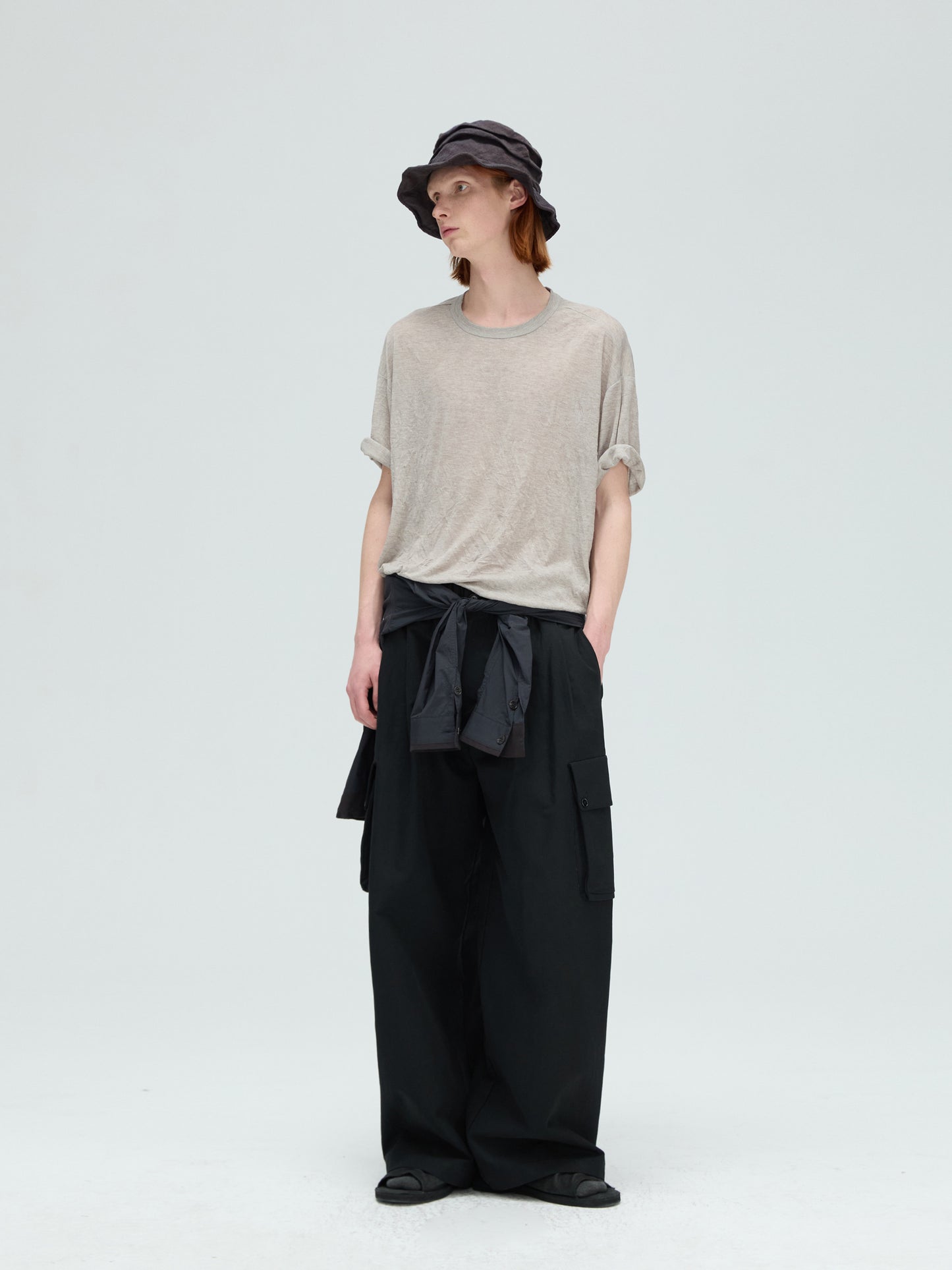 Loose-Fit Cargo Pants with Large Pockets
