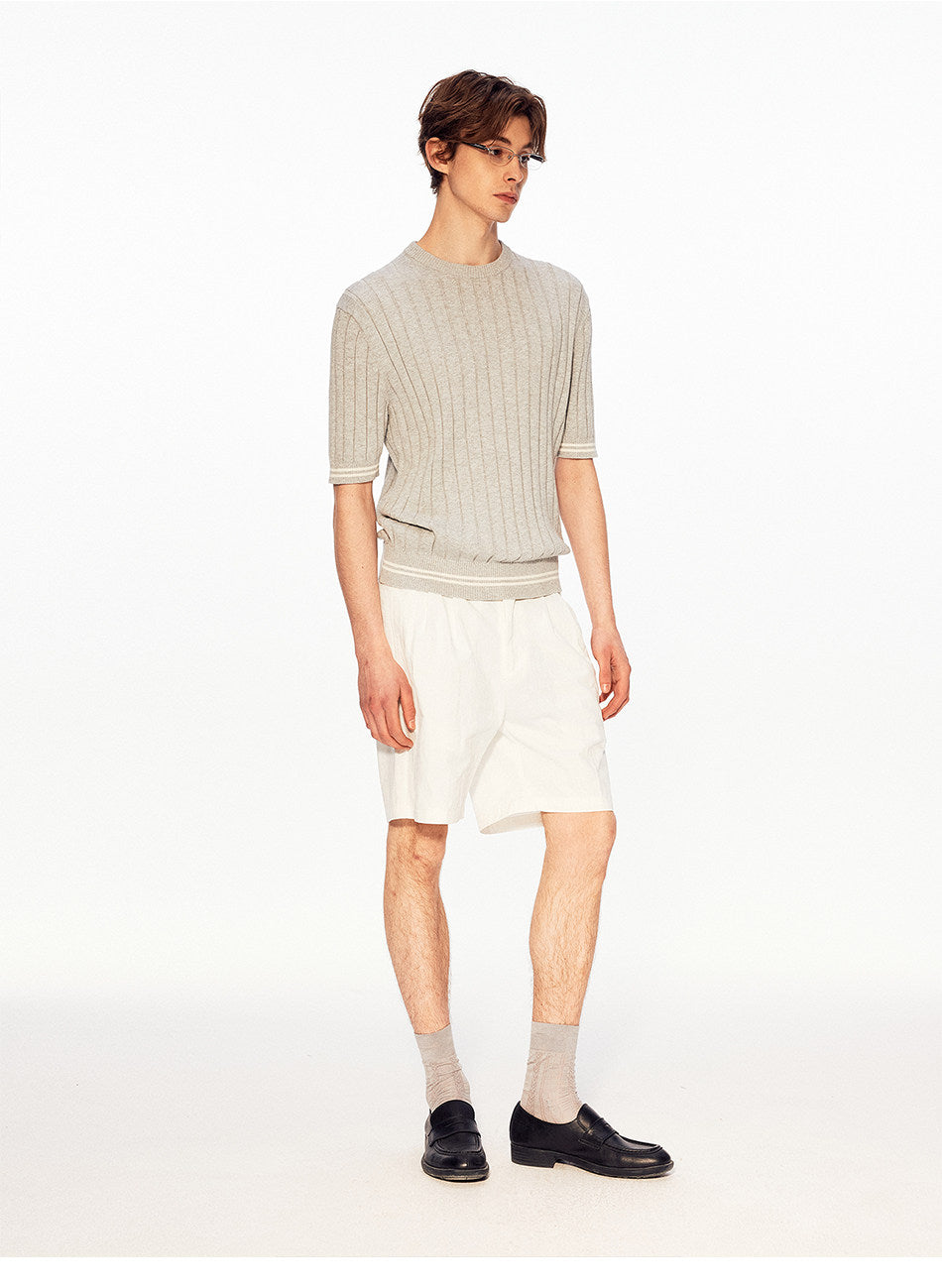 Loose-fit Non-slip Knitted Shirt