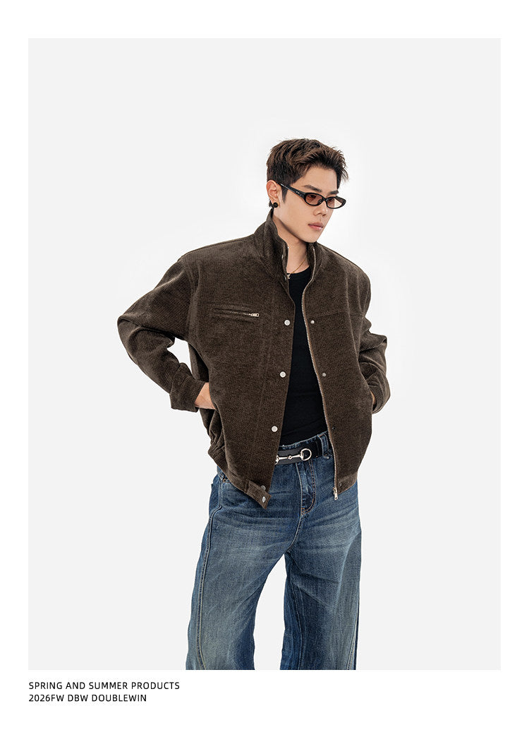 Simple Corduroy Jacket