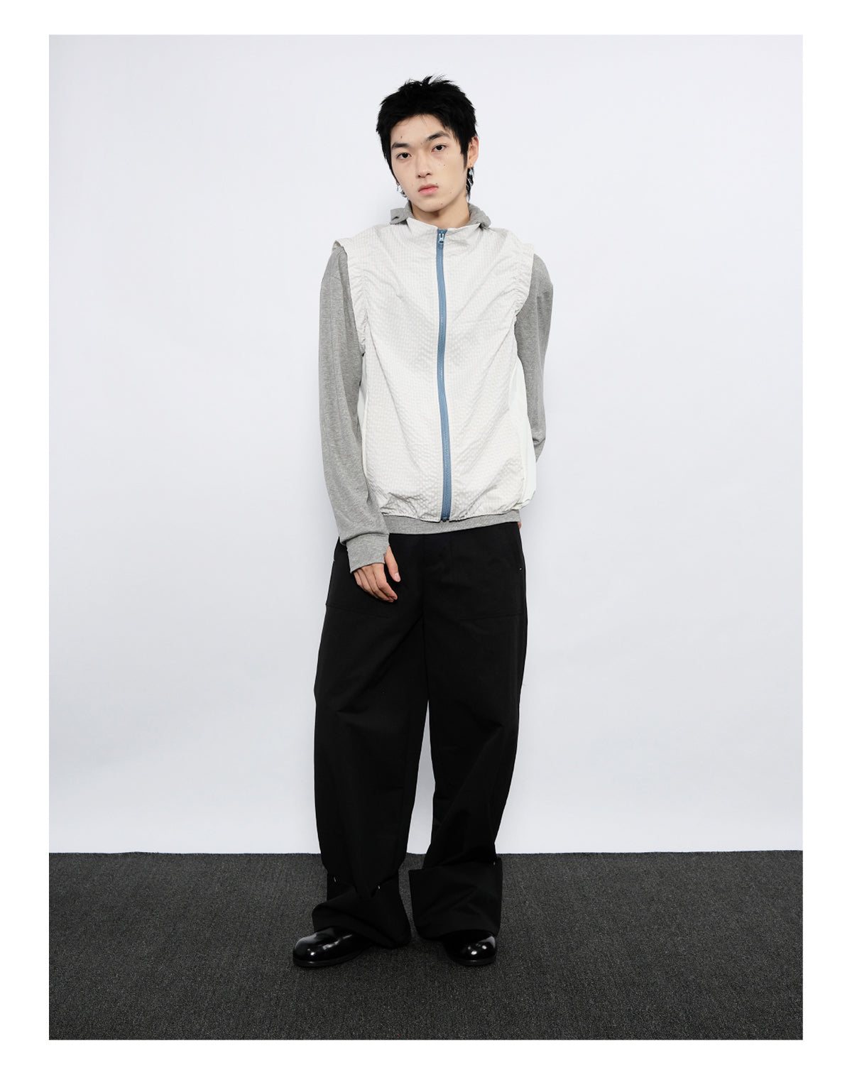 Stand Collar Casual Vest