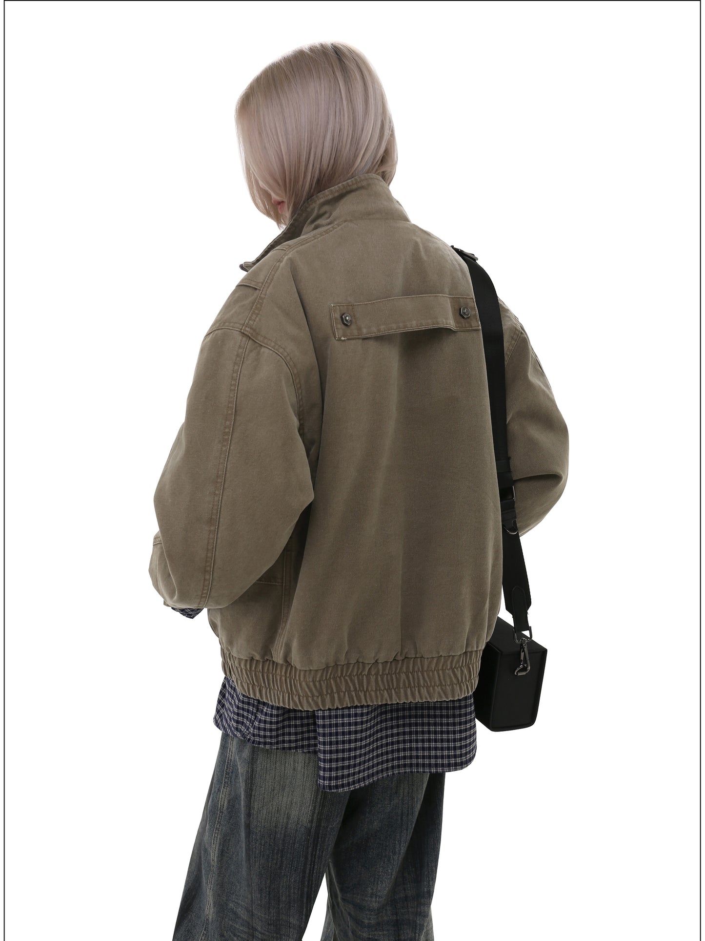 Washed and Damaged Heavyweight Jacket