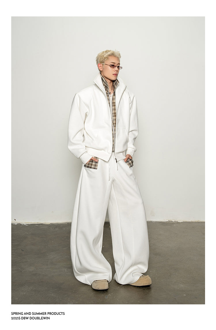 Turn-up Pocket Casual Pants