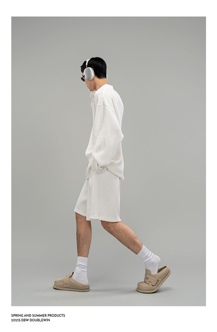 Waffle Casual Shorts