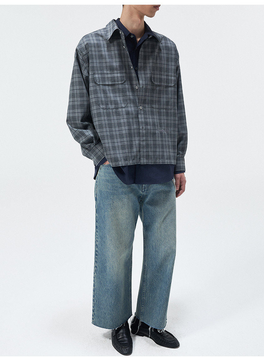Casual Shirt with Large Patch Pockets