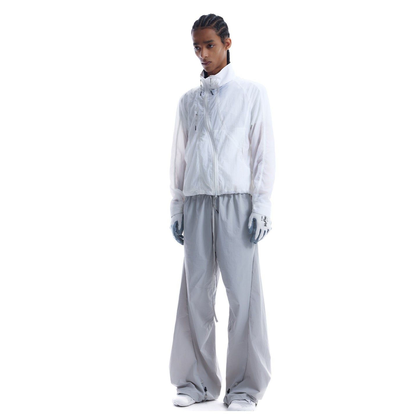 Sheer Stand-Up Collar Sun Protection Jacket