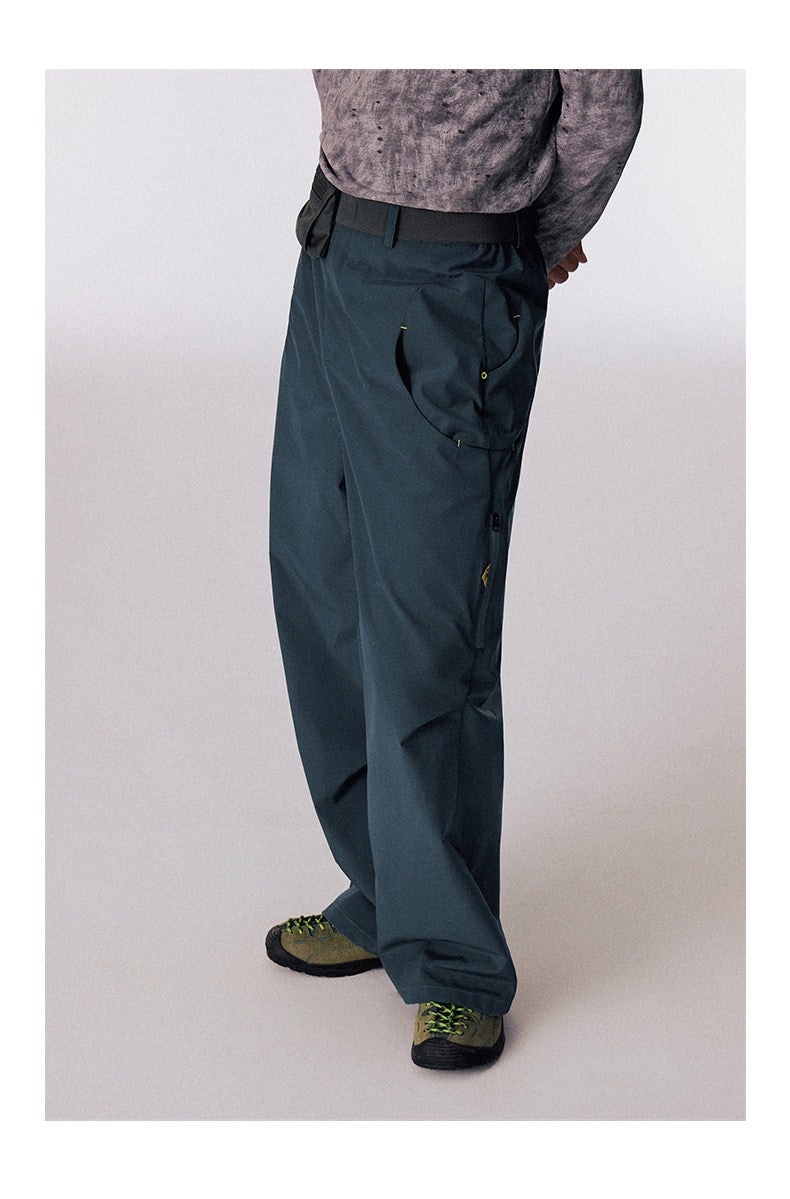 Swirl Pocket Casual Pants