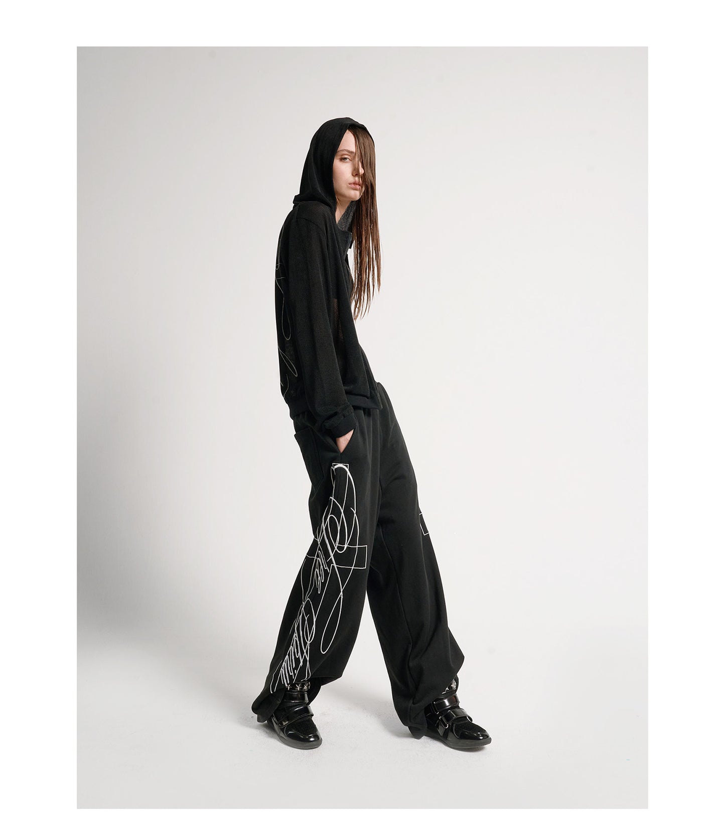 Cross-Stitch Sweatpants