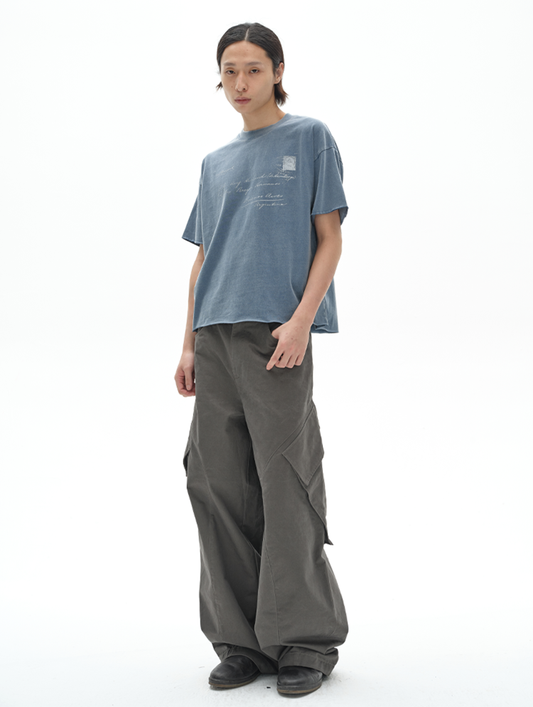 Slash Pocket Casual Pants