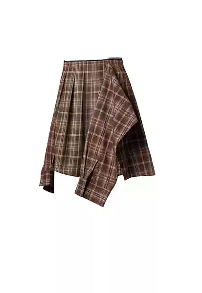 Decorative scarf with zipper