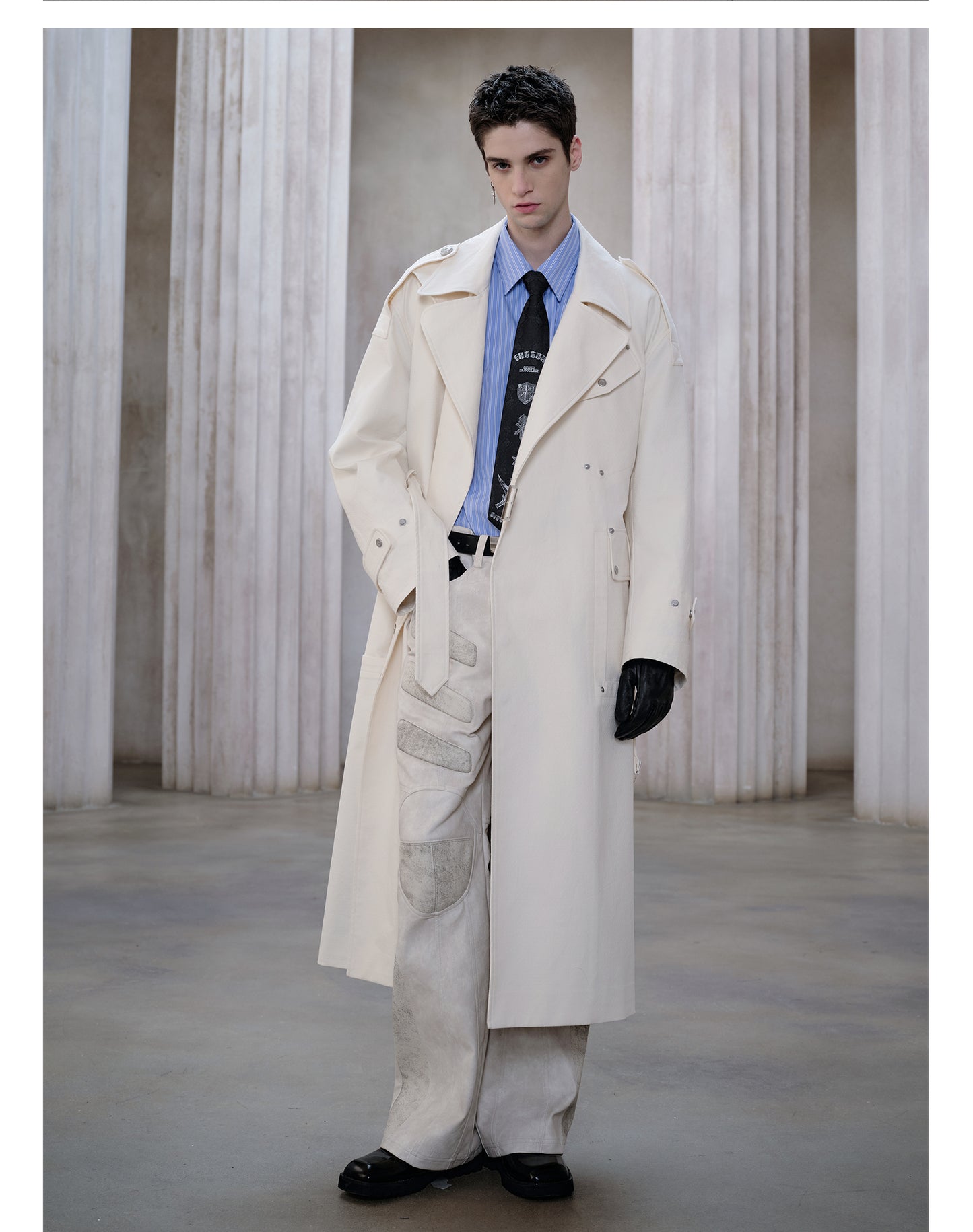 Original Designer Silhouette Coat