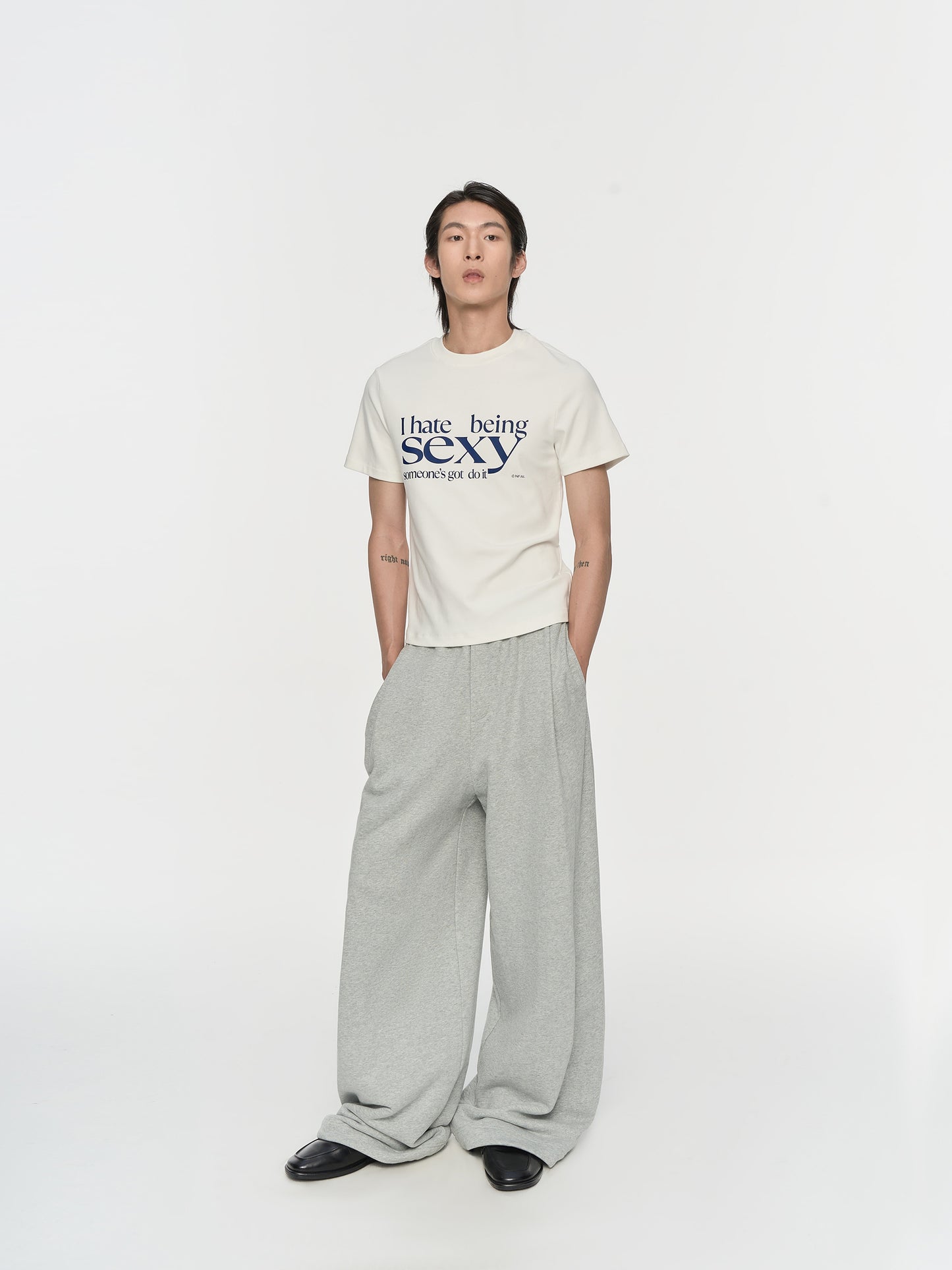 Wide Leg Sweat Pants