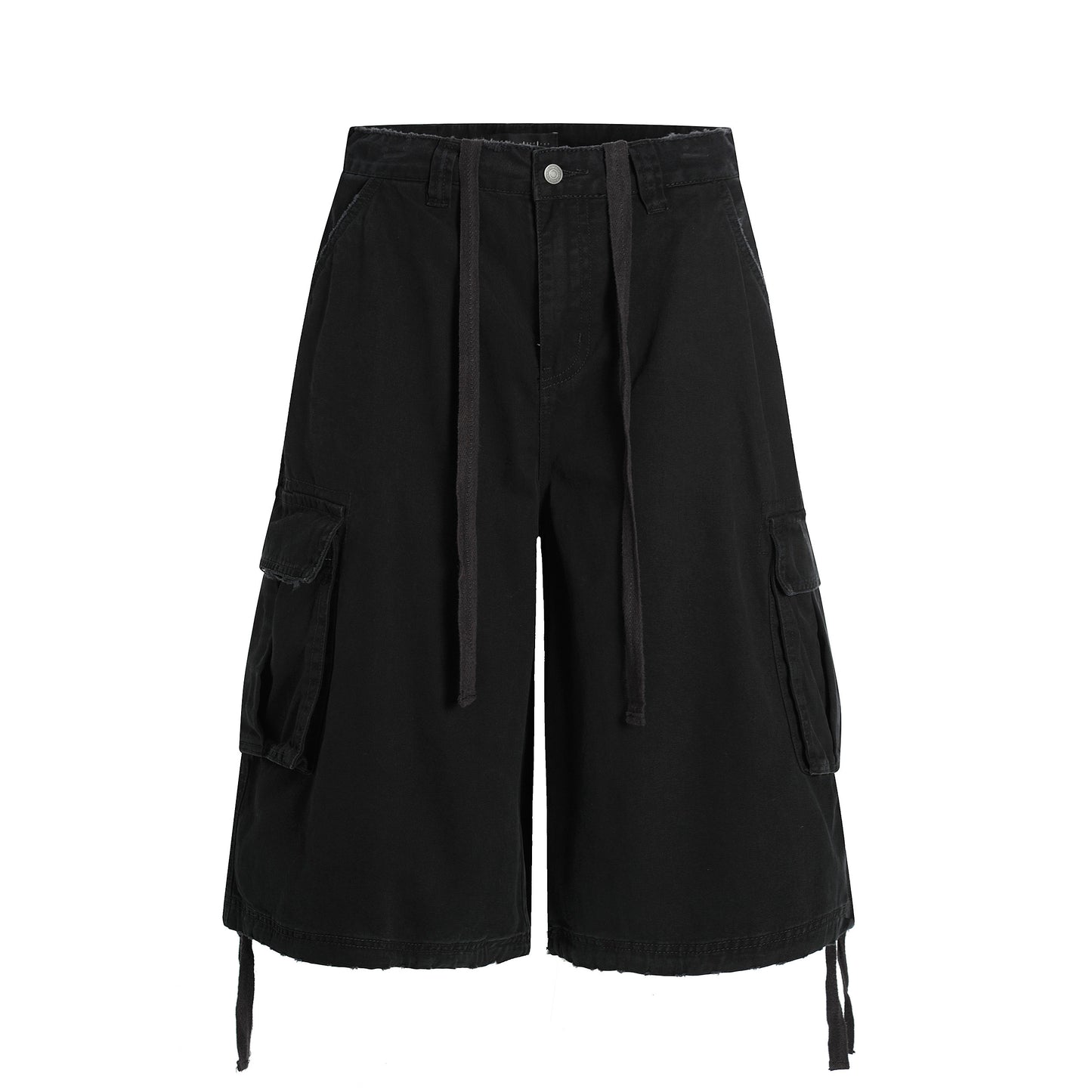 Double Drawstring Workwear Shorts