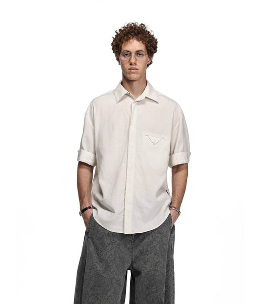 Lyocell Linen Blend Shirt