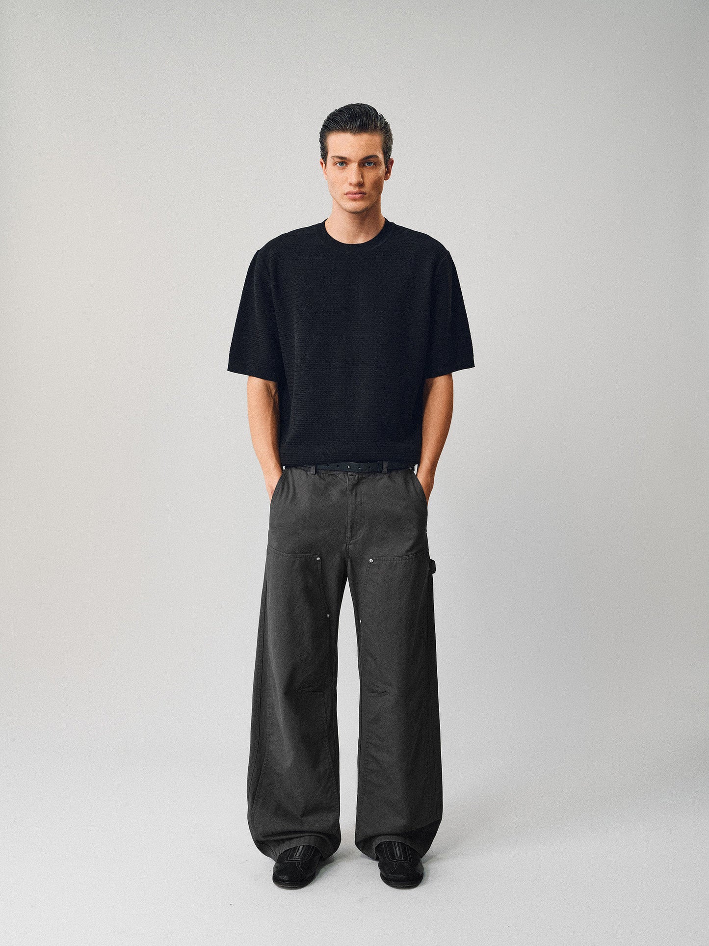 Curved-Blade Work Pants