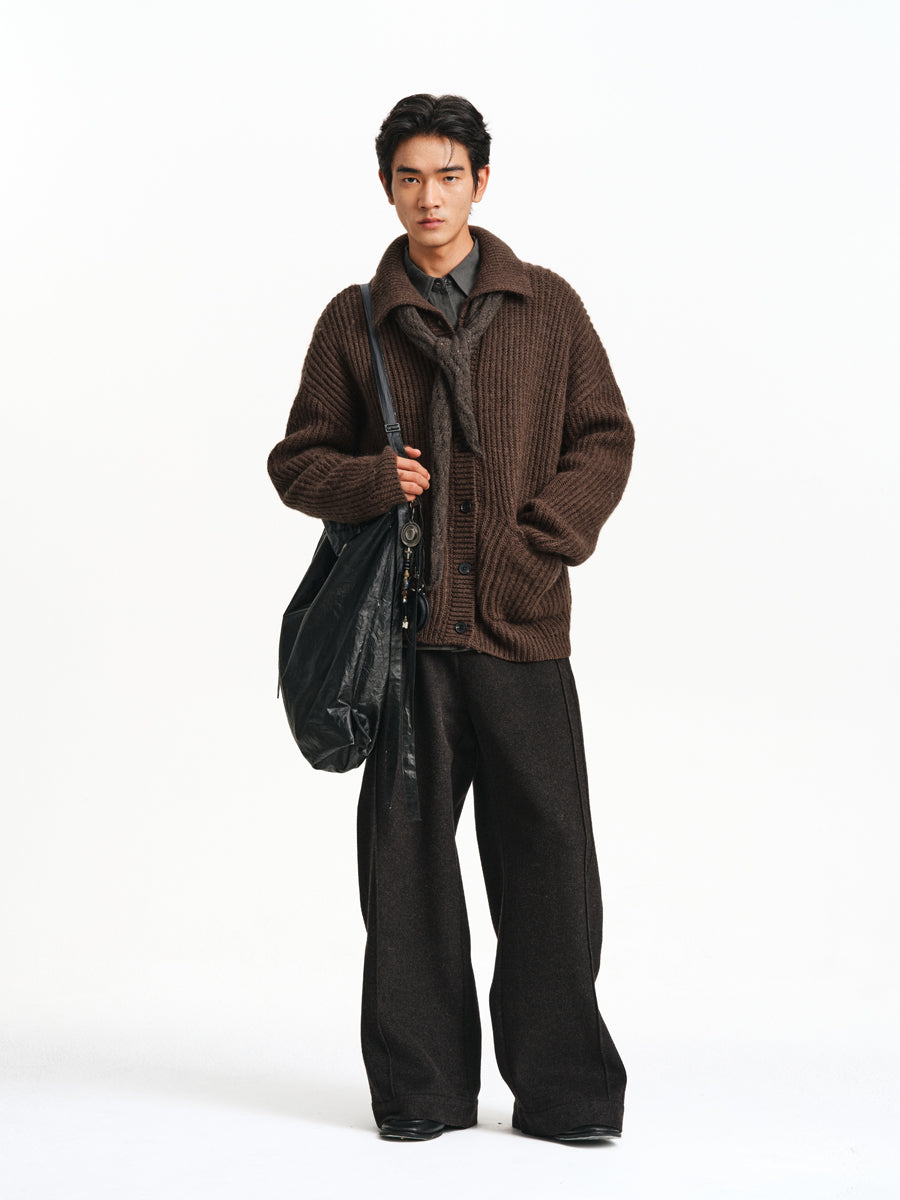 Collar Knit Cardigan