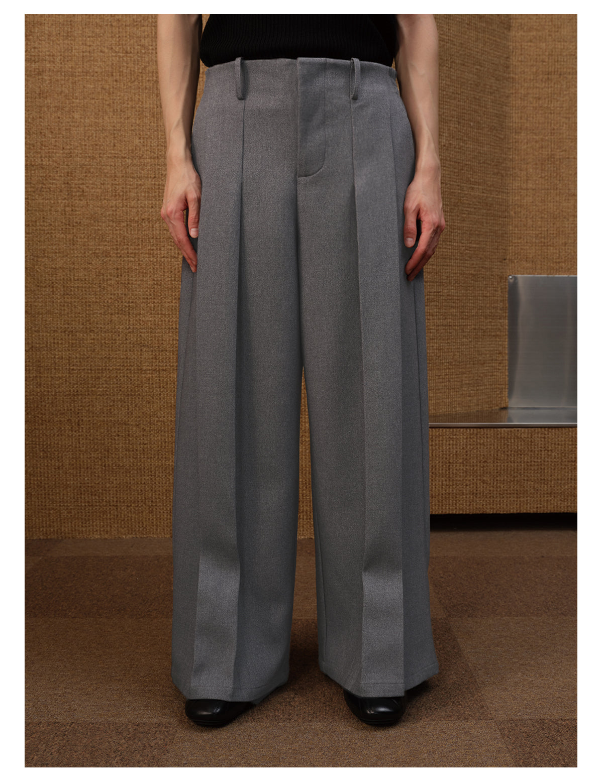 Waistless Wide Leg Pants