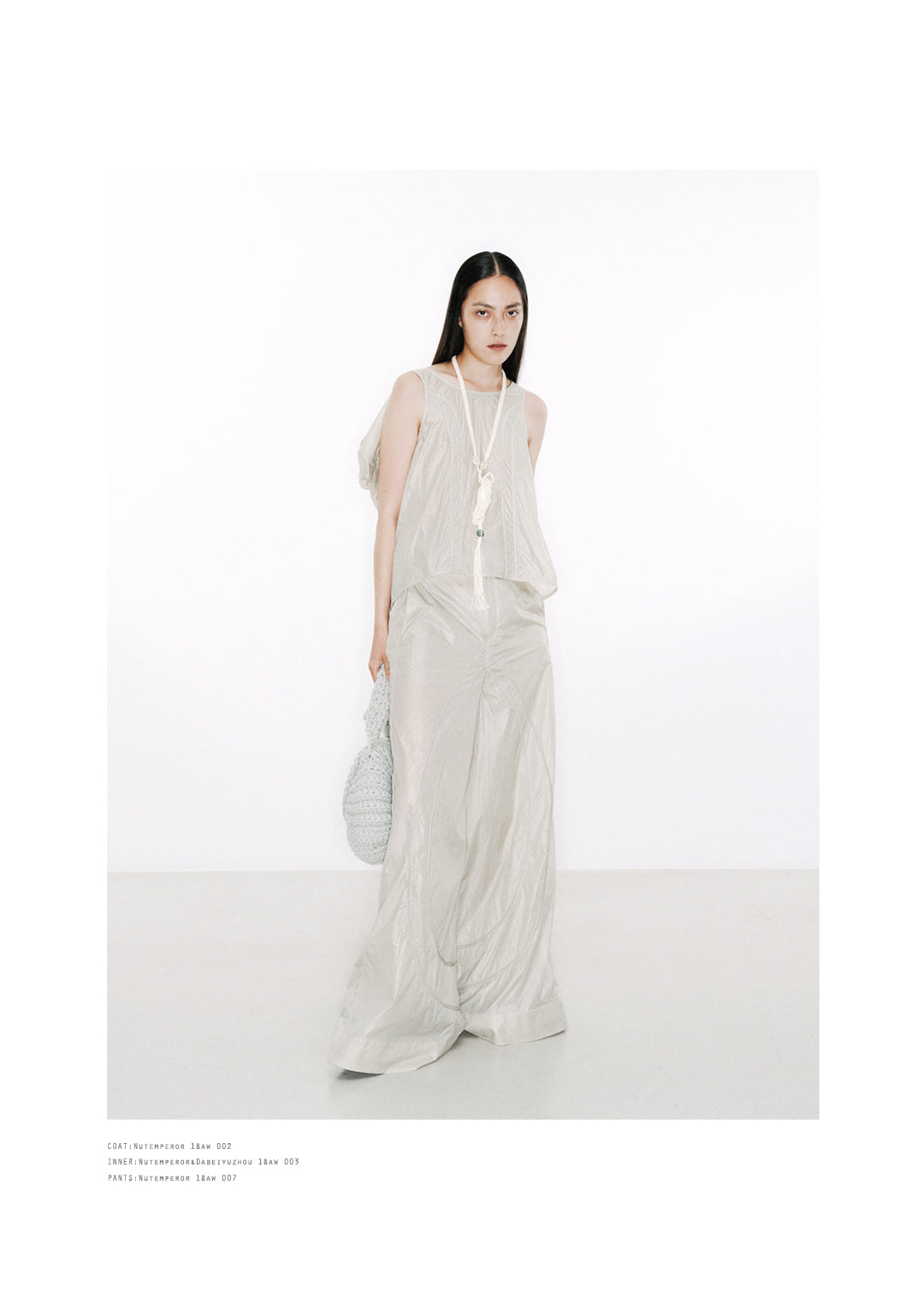 Loose Silhouette Wide Leg Pants