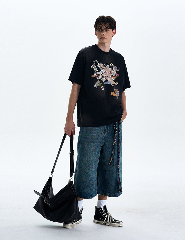 Washed Print T-Shirt