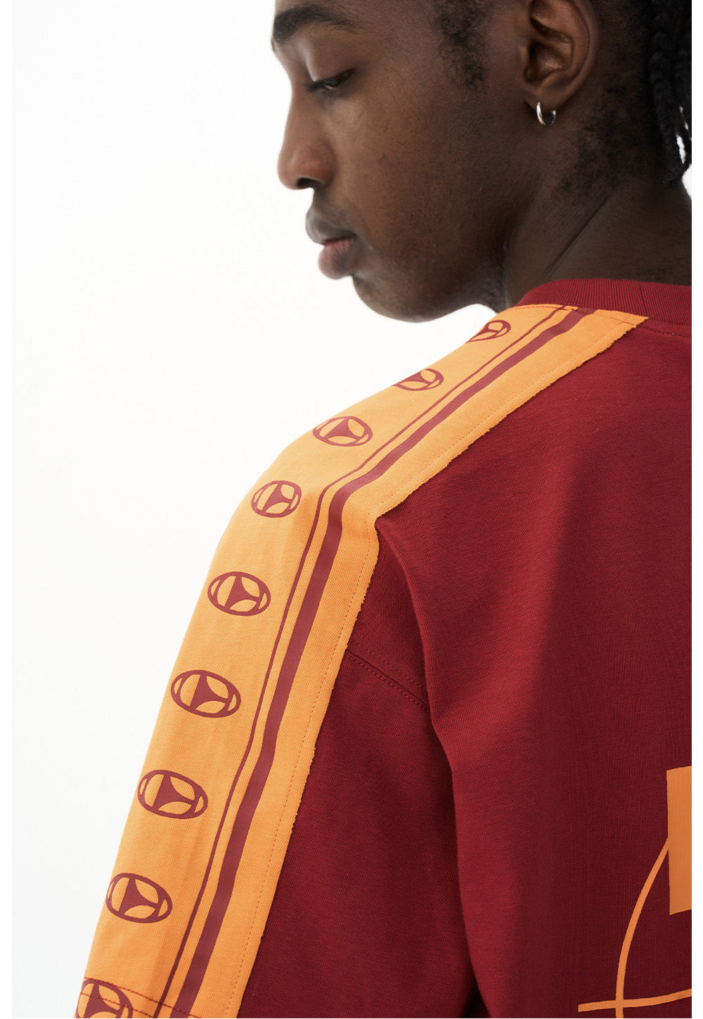 Retro Color Block Sports T-Shirt