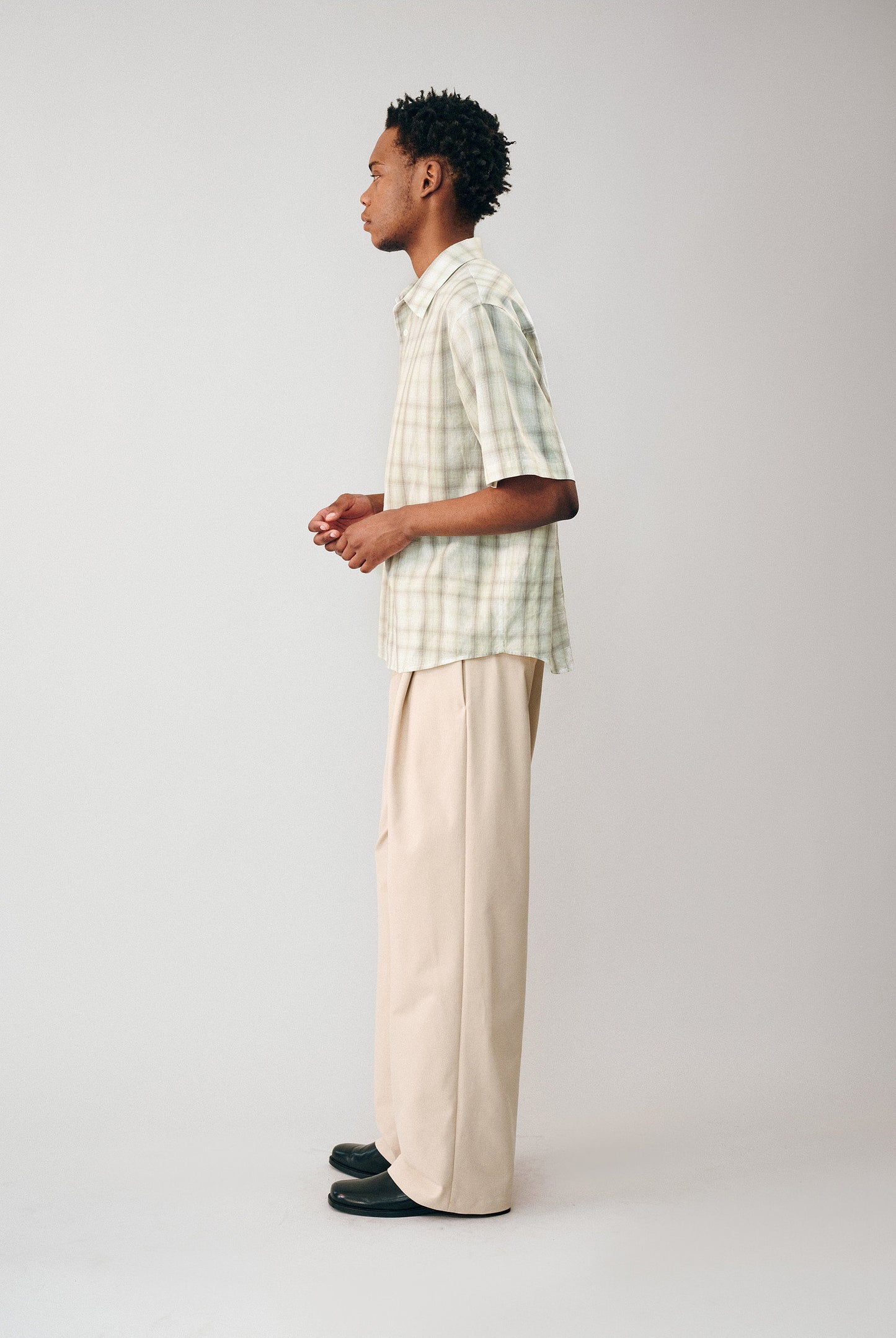 Gradient Check Shirt