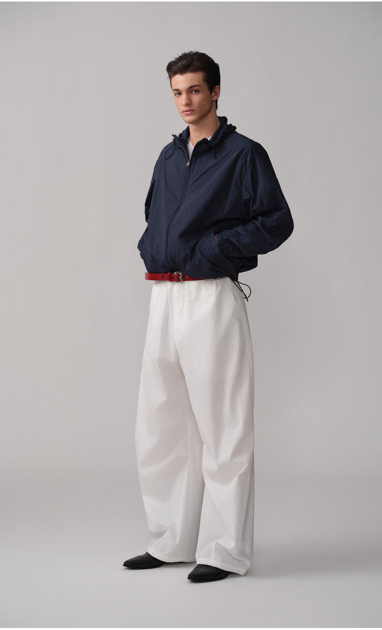 Lightweight, Wind-Resistant Casual Jacket with Hood