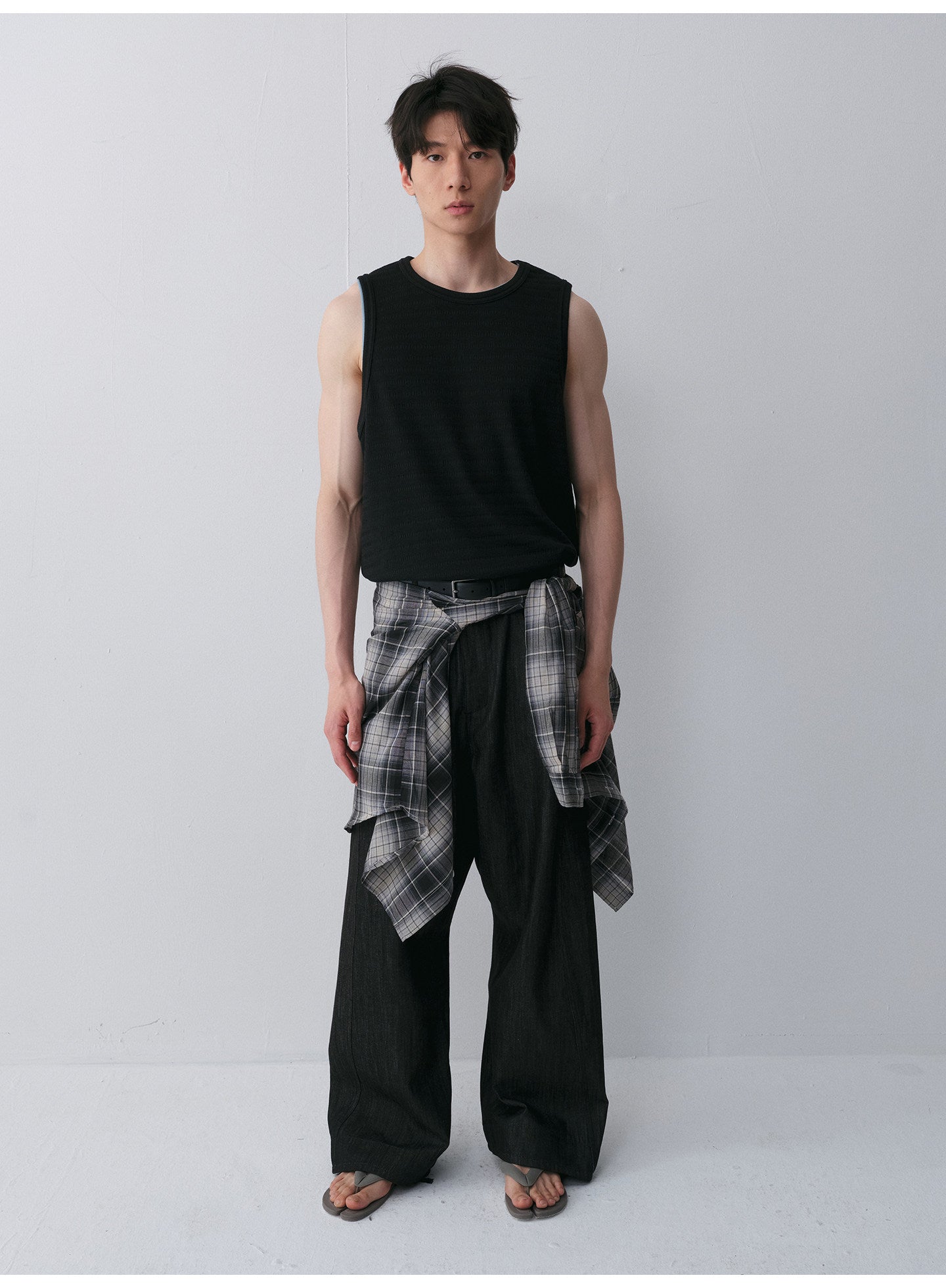 Cotton-Blend Tank Top